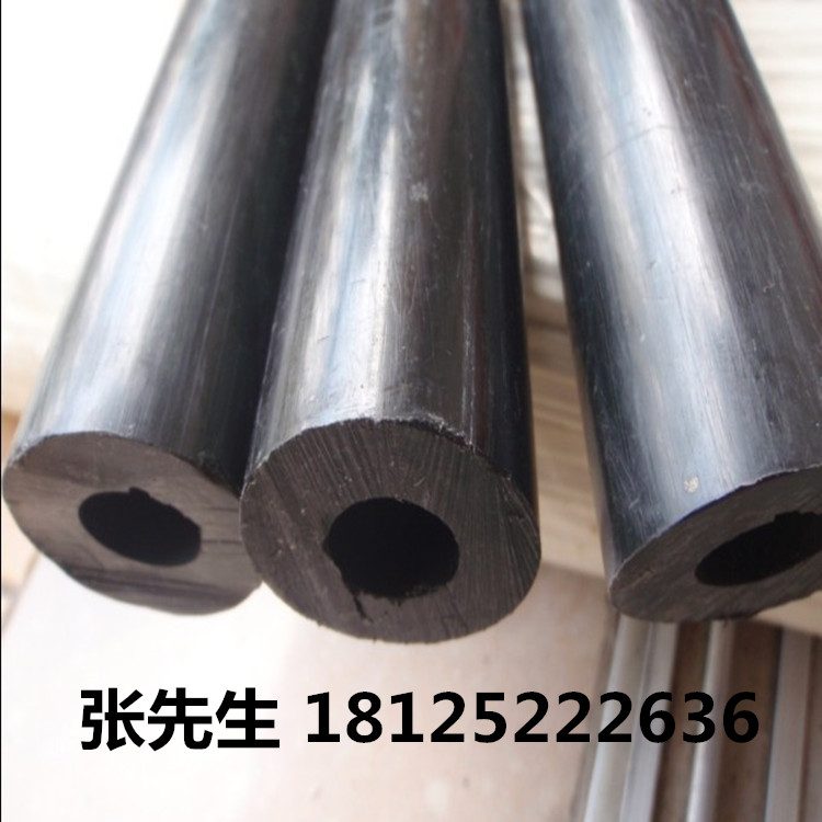 黑色POM管 赛刚 聚甲醛塑胶空心棒材